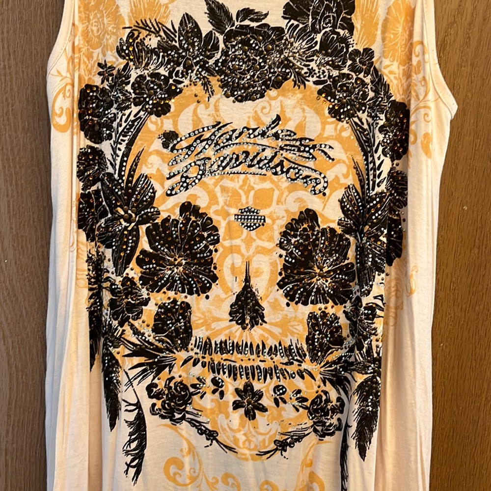 Ladies Harley fashion tank top